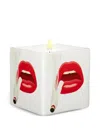 Ligne Blanche X Tom Wesselmann Smoker Nº1 Lip-motif Candle (260g) In Multi