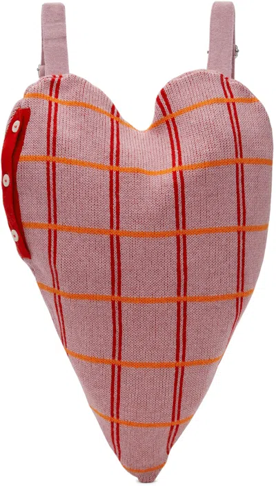 Ligne Noire Kids Pink Heart Bag
