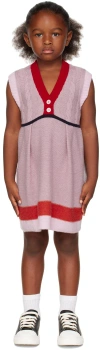 Ligne Noire Kids Pink Look 8 Dress In Powder