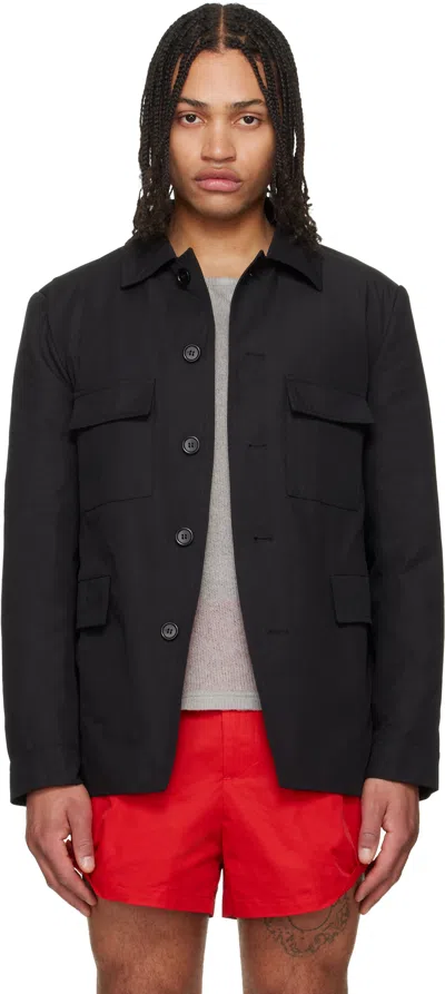 Lii Black Military Jacket
