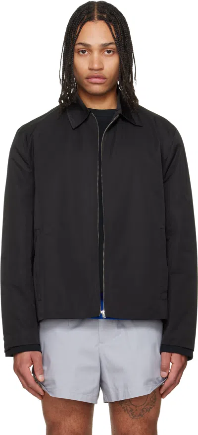 Lii Black Straight Zip-up Jacket