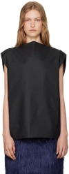 Lii Studio Ssense Exclusive Black Square Top In Black