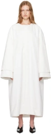 Lii Studio Ssense Exclusive White Layered Sleeve Coat In White