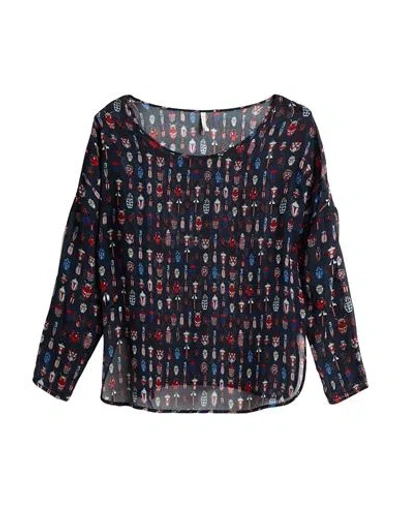 Liis - Japan Woman Top Midnight Blue Size 8 Viscose