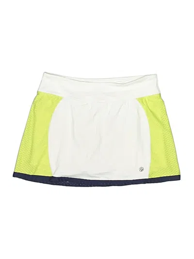 Pre-owned Lija Active Skort In White