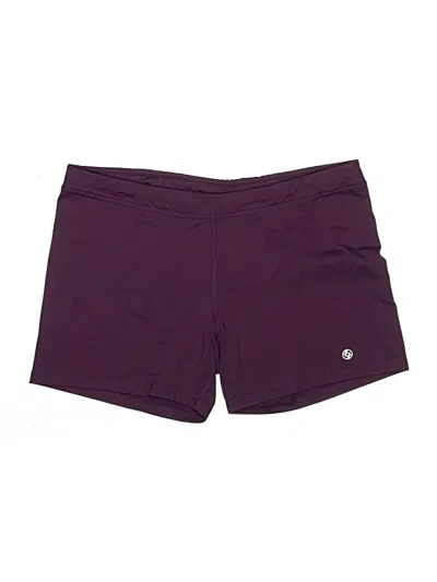 Pre-owned Lija Athletic Shorts In Purple