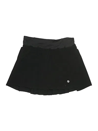 Pre-owned Lija Casual Skirt In Black