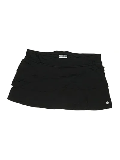 Pre-owned Lija Casual Skirt In Black