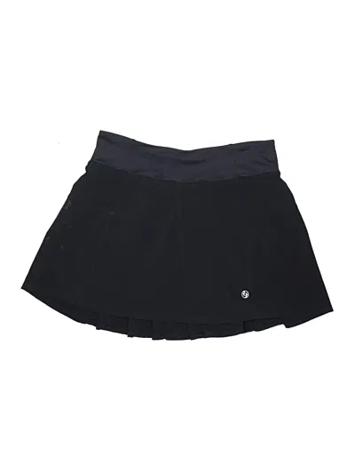 Pre-owned Lija Casual Skirt In Black