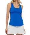 Lija Elite Lilian Tank In Cobalt In Blue