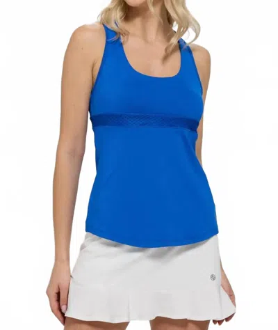 Lija Elite Lilian Tank In Cobalt In Blue