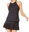 Lija Elite Loop Tank In Black In Black