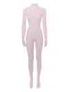 Lika High-neck Gloved Bodysuit In Pink