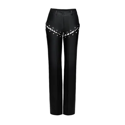 Lika Women's Black Transformer Shorts-pants