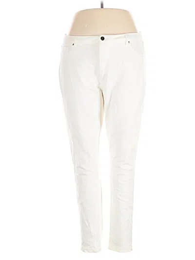 Pre-owned Like An Angel Jeggings In White