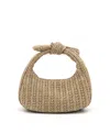 Like Dreams Aimee Small Straw Top Handle Bag