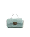 Like Dreams Beagle Studded Denim Crossbody Bag
