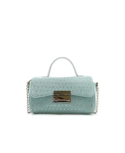 Like Dreams Beagle Studded Denim Crossbody Bag