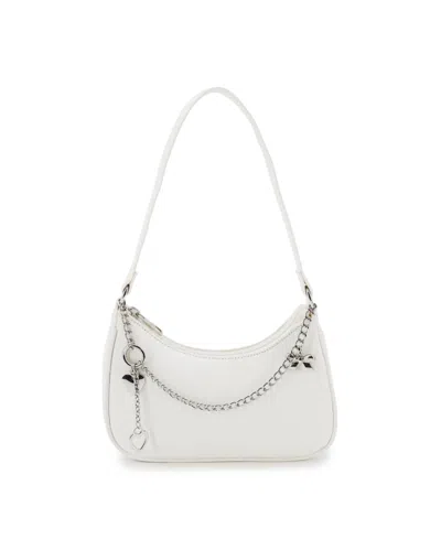 Like Dreams Belle Charmed Small Shoulder Bag In White