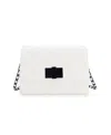 Like Dreams Blair Quilted Mini Crossbody Bag In White