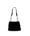 Like Dreams Bria Rhinestone Handle Shoulder Bag