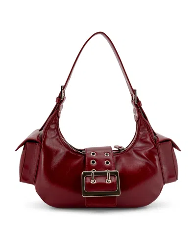 Like Dreams Carmine Medium Shoulder Handbag In Red