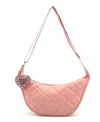 Like Dreams Cassie Quilted Crossbody Sling Bag In Pink