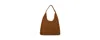 Like Dreams Cielo Oversized Hobo Tote Bag In Brown