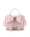 Like Dreams Double Bow Magnetic Crossbody Bag In Pink