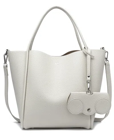 Like Dreams Dusty Top Handle Tote Bag In Ivory