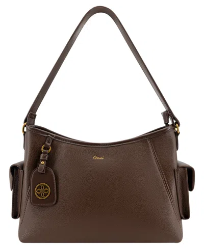 Like Dreams Elan Small Shoulder Handbag In Brown