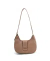 Like Dreams Felicity Moon Shoulder Bag In Taupe