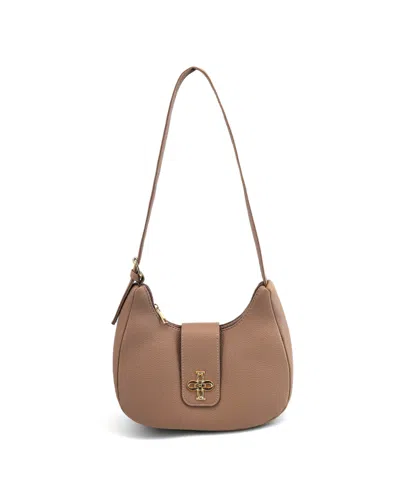 Like Dreams Felicity Moon Shoulder Bag In Taupe
