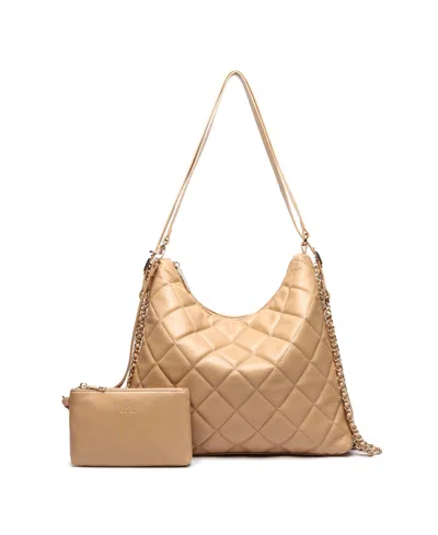 Like Dreams Fortune Puffer Sling In Camel