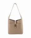 Like Dreams Grace Big City Medium Tote Bag In Taupe