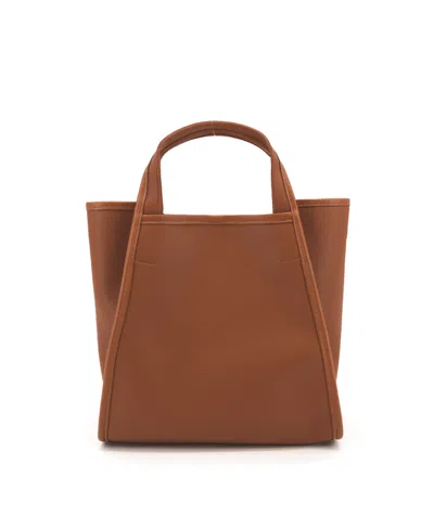 Like Dreams Hana Mini Tote Crossbody Bag In Cognac