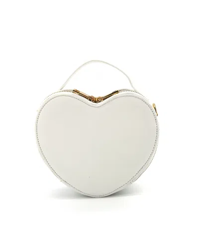 Like Dreams Heart Breaker Mini Crossbody Bag In White