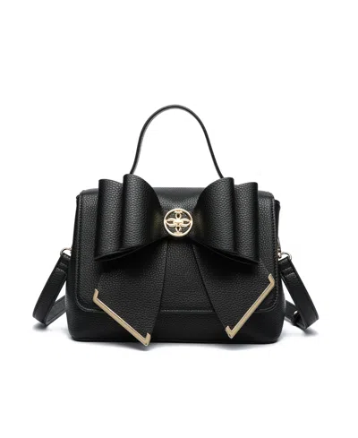 Like Dreams Jasmine Bowtie Crossbody Bag In Black