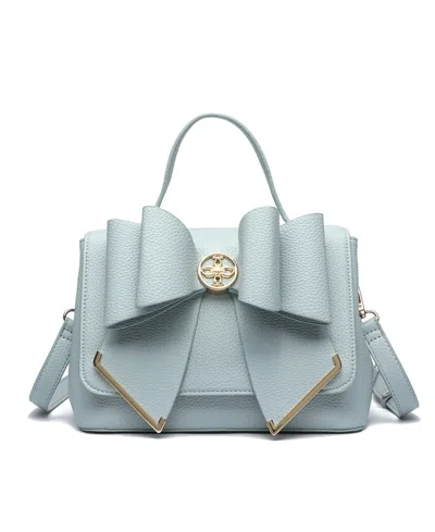 Like Dreams Jasmine Bowtie Crossbody Bag In Blue