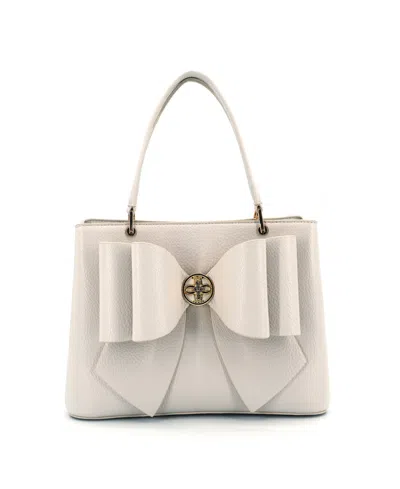 Like Dreams Jesse Fall Bow Small Crossbody Bag In White