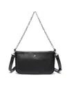 Like Dreams Jolie Pebble Convertible Crossbody Bag In Black