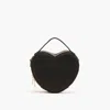 Like Dreams Little Heart Breaker Purse In Black In Black