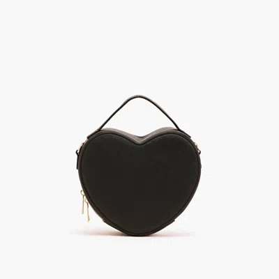Like Dreams Little Heart Breaker Purse In Black