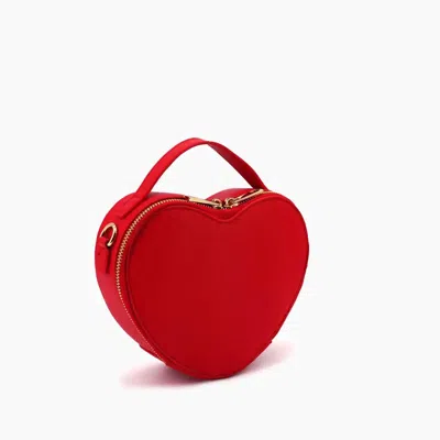 Like Dreams Little Heart Breaker Purse In Red