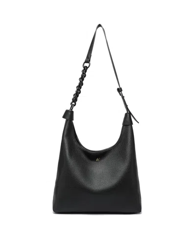 Like Dreams Luxe Braided Tote Bag In Black