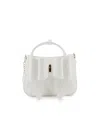 Like Dreams Madeline Bow Small Crossbody Bag In Cream