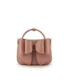 Like Dreams Madeline Bow Small Crossbody Bag In Mauve