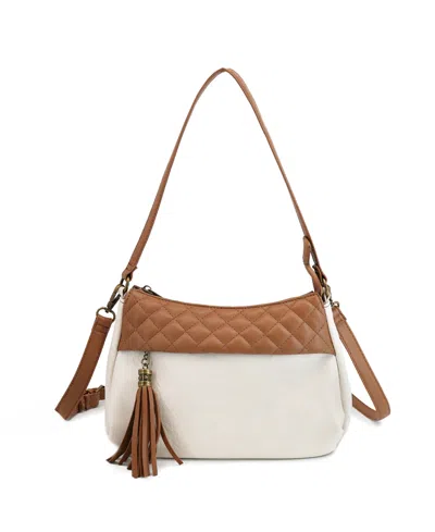 Like Dreams Meadows Western Tassel Crossbody Bag In Camel