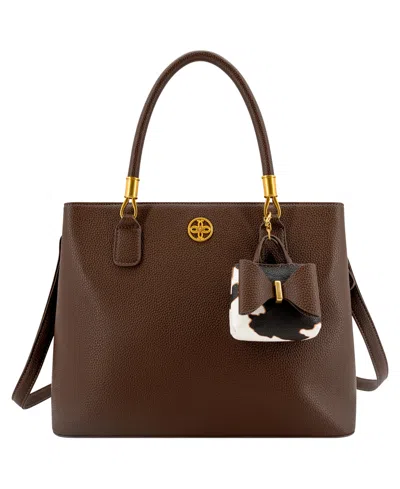 Like Dreams Mila Charm Medium Crossbody Handbag In Brown