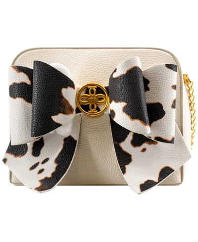Like Dreams Moo Bow Mini Crossbody Handbag In Ivory